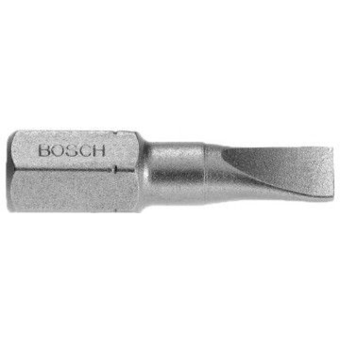 Бита шлиц BOSCH 4,5х0,6/25 xh Бита шлиц BOSCH 4,5х0,6/25 xh