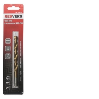 Сверло по металлу RedVerg HSS-TiN 9,5 мм(500761)