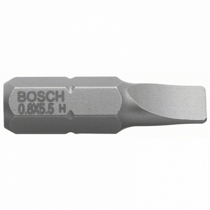 Бита шлиц BOSCH 8,0х1,6/25 xh Бита шлиц BOSCH 8,0х1,6/25 xh