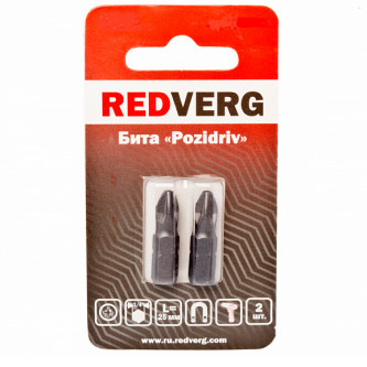 Бита Redverg Pz1х25 (2шт.)(720141)