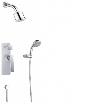 Душевая система Timo Helmi SX-4059-00-16 SM 2100 chrome white Душевая система Timo Helmi SX-4059-00-16 SM 2100 chrome white
