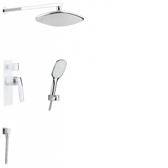 Душевая система Timo Helmi SX-4069-00 SM chrome/white Душевая система Timo Helmi SX-4069-00 SM chrome/white