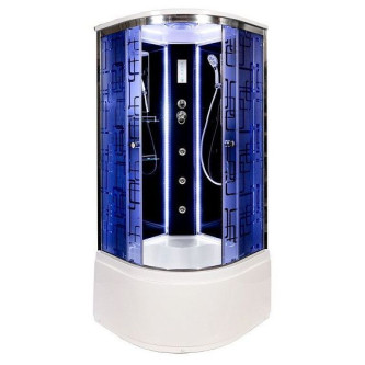 Душевая кабина DETO BM4510 LED с гидромассажем