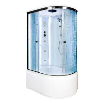 Душевая кабина DETO ЕМ4512 L LED с гидромассажем Душевая кабина DETO ЕМ4512 L LED с гидромассажем