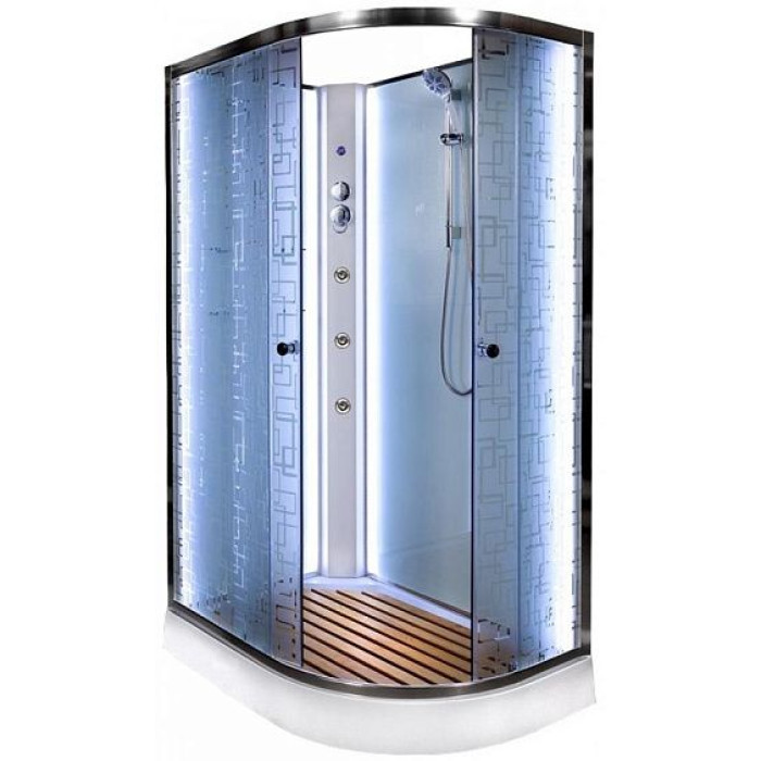 Душевая кабина DETO ЕМ1511 L N LED Душевая кабина DETO ЕМ1511 L N LED