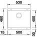 Кухонная мойка BLANCO SUBLINE 500-U SILGRANIT 523434 алюметаллик Кухонная мойка BLANCO SUBLINE 500-U SILGRANIT 523434 алюметаллик