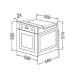 Духовой шкаф SIMFER b6el15001 Духовой шкаф SIMFER b6el15001