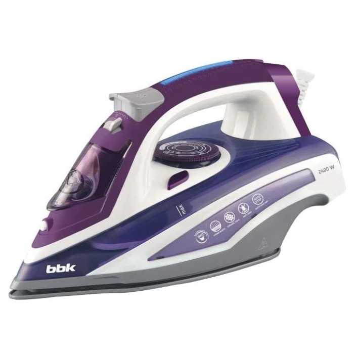 Утюг BBK ISE-2404 фиолетовый Утюг BBK ISE-2404 фиолетовый