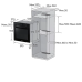 Духовой шкаф SAMSUNG NV75K3340RB/WT Духовой шкаф SAMSUNG NV75K3340RB/WT
