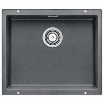 Кухонная мойка BLANCO SUBLINE 500-U SILGRANIT 523434 алюметаллик