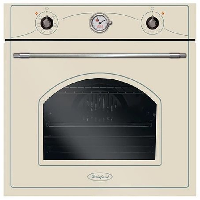 Духовой шкаф RAINFORD RBO-3616 R Cream SL (RAL1013 Texture) Духовой шкаф RAINFORD RBO-3616 R Cream SL (RAL1013 Texture)