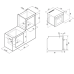 Духовой шкаф FORNELLI FGA 60 FALCONE BL Духовой шкаф FORNELLI FGA 60 FALCONE BL