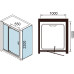 Душевая кабина WELTWASSER Maine-1 100х100 L Душевая кабина WELTWASSER Maine-1 100х100 L