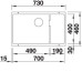 Кухонная мойка Blanco SUBLINE 700-U Level SILGRANIT серый беж с отв.арм. InFino (арт.523545) Кухонная мойка Blanco SUBLINE 700-U Level SILGRANIT серый беж с отв.арм. InFino (арт.523545)