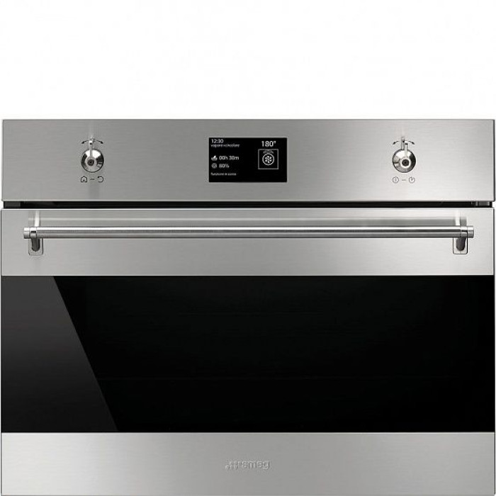 Компактный духовой шкаф Smeg SF4390VCX1 Компактный духовой шкаф Smeg SF4390VCX1