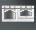 Духовой шкаф SMEG sf4750mcbs