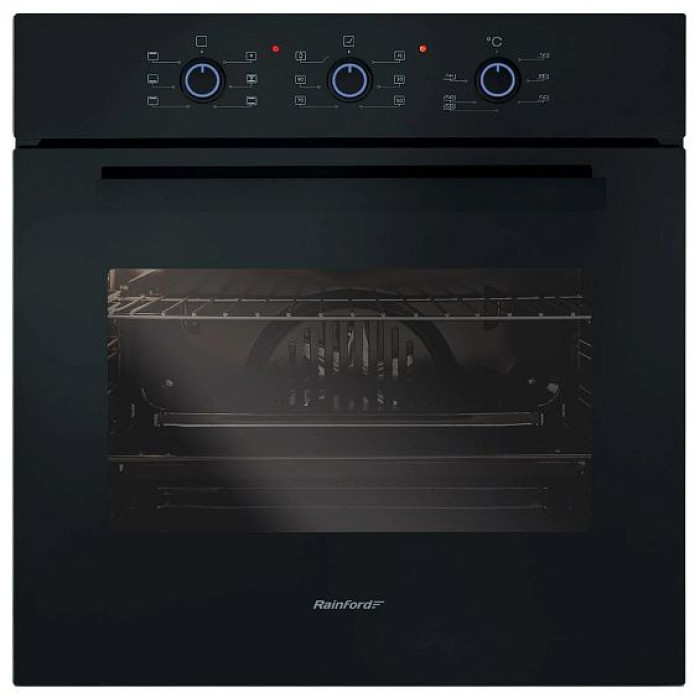 Духовой шкаф RAINFORD RBO-3616LPB Black
