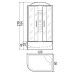 Душевая кабина RIVER Dunay 120/80/46 ТН R