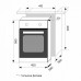 Духовой шкаф Lex EDM 4573C iv light Духовой шкаф Lex EDM 4573C iv light