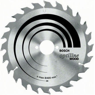 Пила твердосплавная BOSCH 230х30х 24 optiline 627