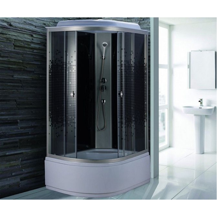 Душевая кабина NIAGARA NG-7510-14R Black Душевая кабина NIAGARA NG-7510-14R Black