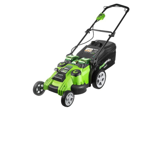 Газонокосилка аккумуляторная GREENWORKS G40LM49DB