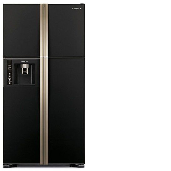 Холодильник HITACHI R-W722 FPU1 GGR графитовое стекло