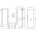 Винный шкаф VESTFROST SOLUTIONS VKG 571 коричневый (1 зона) Винный шкаф VESTFROST SOLUTIONS VKG 571 коричневый (1 зона)