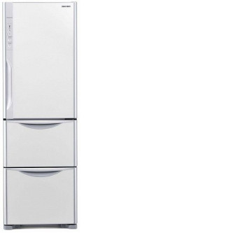 Холодильник HITACHI R-SG37 BPU GPW белое стекло Холодильник HITACHI R-SG37 BPU GPW белое стекло