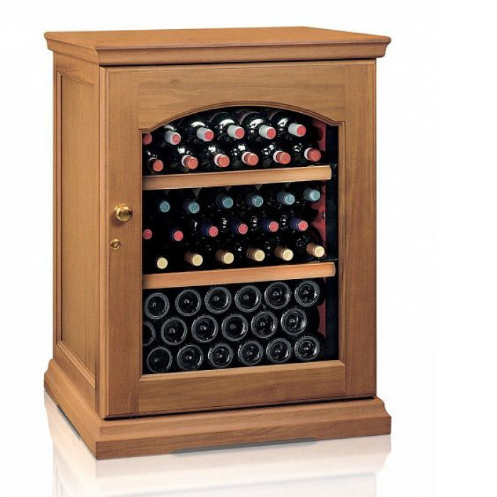 Винный шкаф IP INDUSTRIE cex 151 lnu (цвет - орех) серии wood Винный шкаф IP INDUSTRIE cex 151 lnu (цвет - орех) серии wood