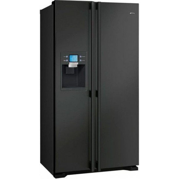 Холодильник Smeg SS55PNL1 черный Холодильник Smeg SS55PNL1 черный