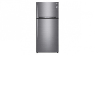 Холодильник LG GN-H702HMHZ серебристый