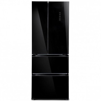 Холодильник TESLER RFD-360I BLACK GLASS Холодильник TESLER RFD-360I BLACK GLASS