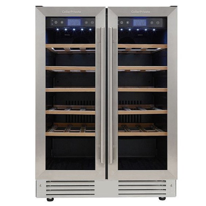 Встраиваемый винный шкаф Cellar Private CP042-2T Встраиваемый винный шкаф Cellar Private CP042-2T