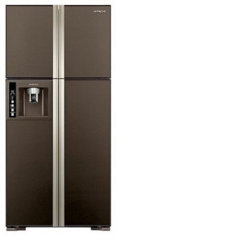 Холодильник HITACHI r-w662 pu3 gbw темно-коричневый Холодильник HITACHI r-w662 pu3 gbw темно-коричневый