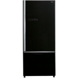 Холодильник HITACHI R-B 502 PU6 GBK черное стекло Холодильник HITACHI R-B 502 PU6 GBK черное стекло