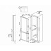 Встраиваемый холодильник Smeg CD7276NLD2P1 Встраиваемый холодильник Smeg CD7276NLD2P1