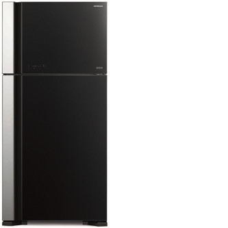 Холодильник HITACHI R-VG 662 PU7 GBK черное стекло Холодильник HITACHI R-VG 662 PU7 GBK черное стекло