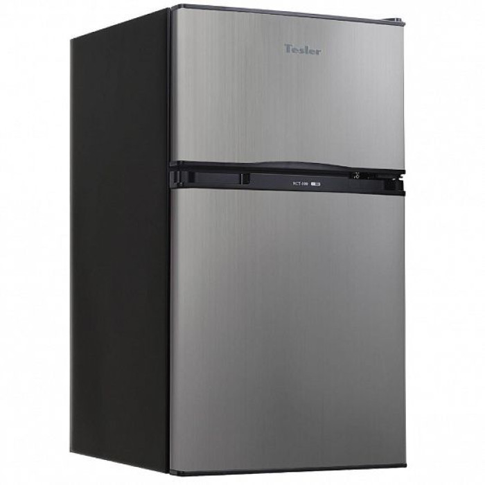 Холодильник TESLER RCT-100 GRAPHITE Холодильник TESLER RCT-100 GRAPHITE