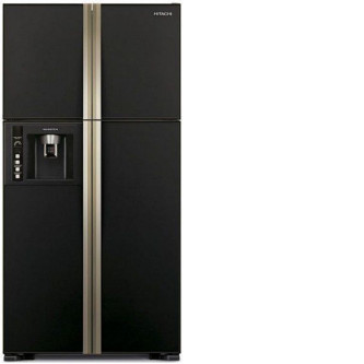 Холодильник HITACHI r-w662 pu3 gbk черный Холодильник HITACHI r-w662 pu3 gbk черный