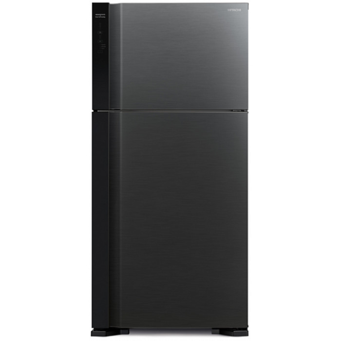 Холодильник HITACHI R-V 662 PU7 BBK чёрный бриллиант Холодильник HITACHI R-V 662 PU7 BBK чёрный бриллиант