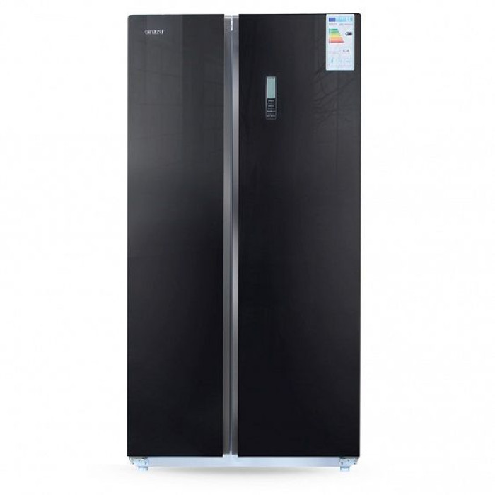 Холодильник Ginzzu NFK 580 черное стекло Холодильник Ginzzu NFK 580 черное стекло