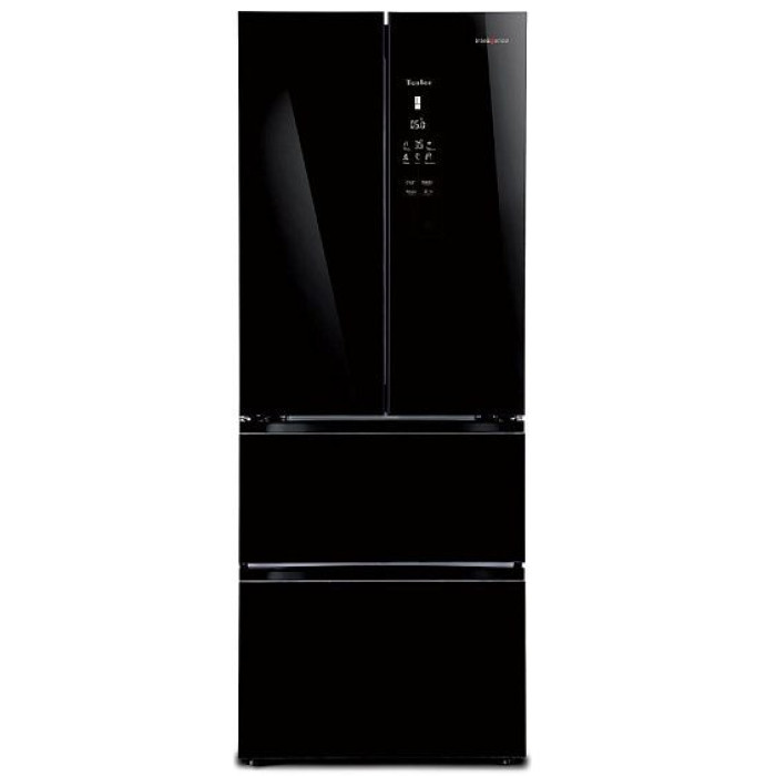 Холодильник TESLER RFD-361I BLACK GLASS Холодильник TESLER RFD-361I BLACK GLASS