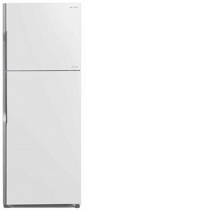 Холодильник HITACHI R-VG472 PU3 GPW белое стекло
