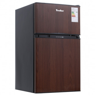 Холодильник TESLER RCT-100 WOOD Холодильник TESLER RCT-100 WOOD
