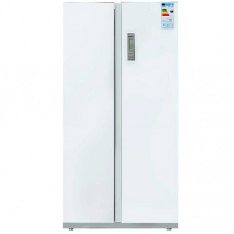 Холодильник GINZZU NFK-580 Glass (white)