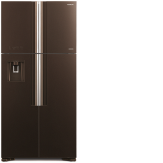 Холодильник HITACHI R-W 662 PU7X GBW коричневое стекло Холодильник HITACHI R-W 662 PU7X GBW коричневое стекло