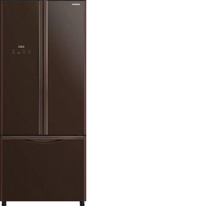 Холодильник HITACHI R-WB 562 PU9 GBW коричневое стекло Холодильник HITACHI R-WB 562 PU9 GBW коричневое стекло