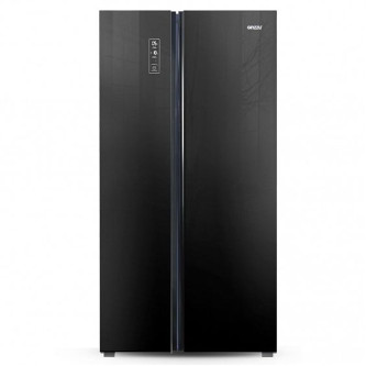 Холодильник GINZZU NFK-530 Black glass