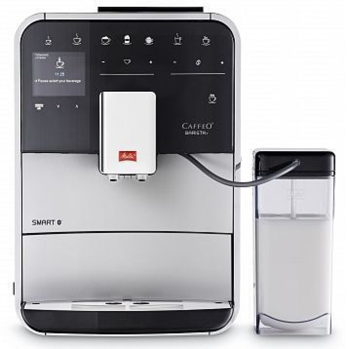Кофемашина Melitta Caffeo F 830-101 (21781) серебристый/черный Кофемашина Melitta Caffeo F 830-101 (21781) серебристый/черный